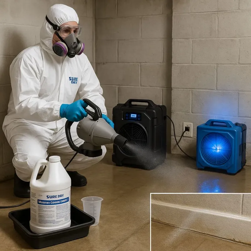 Sanitization and Odor Removal process in Gerald, MO