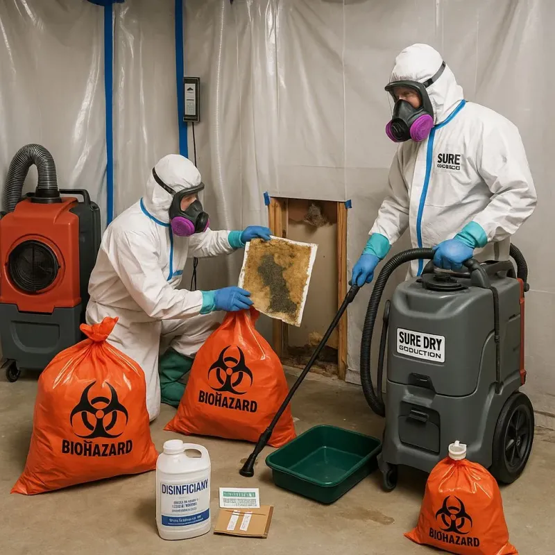Contaminated Water Handling Protocols process in Gerald, MO