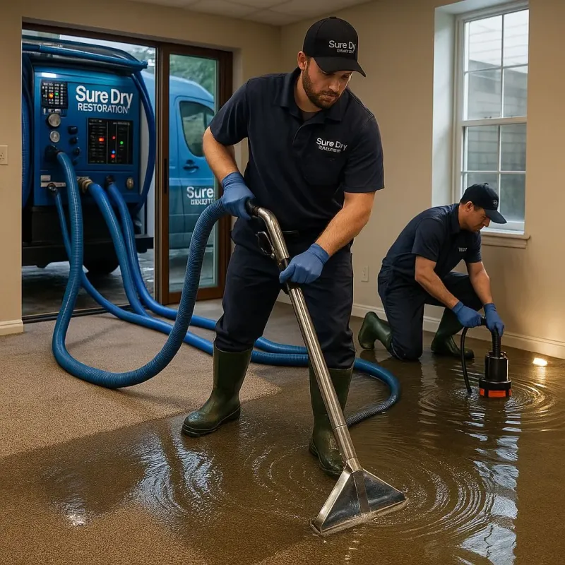 Water Extraction and Removal process in Gerald, MO